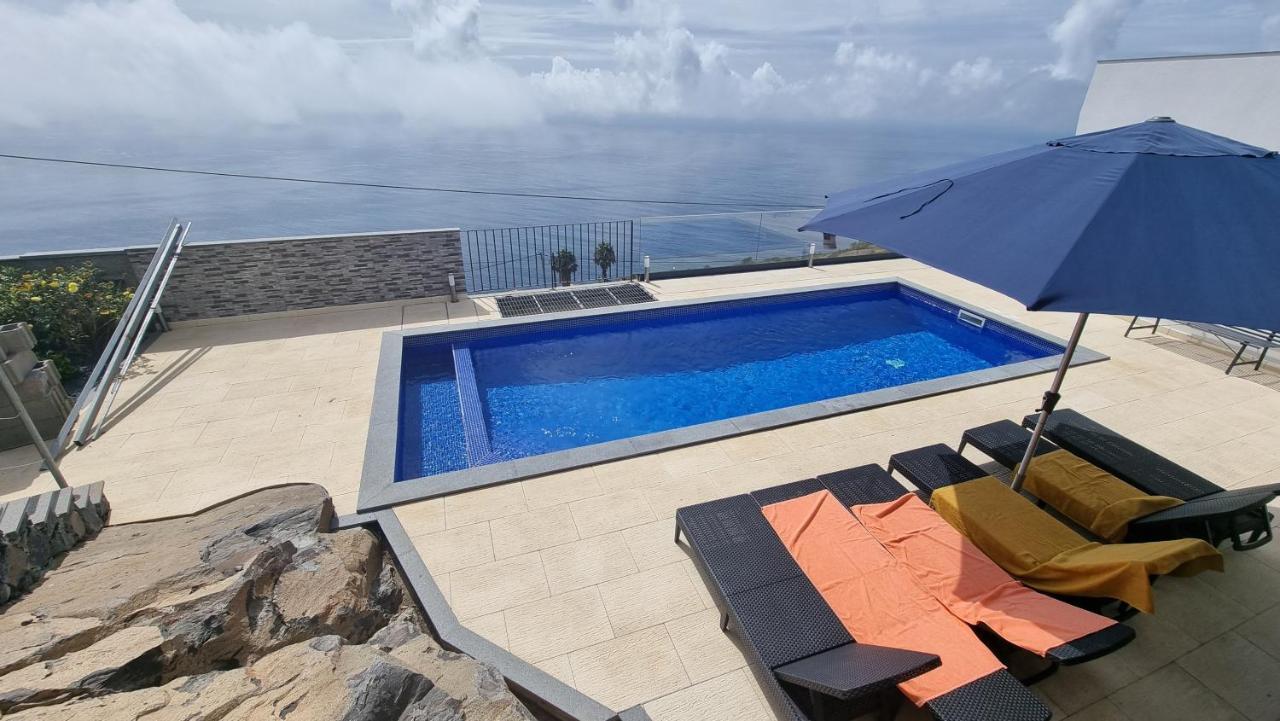 Majestic Seaview Villa Faja da Ovelha Bagian luar foto