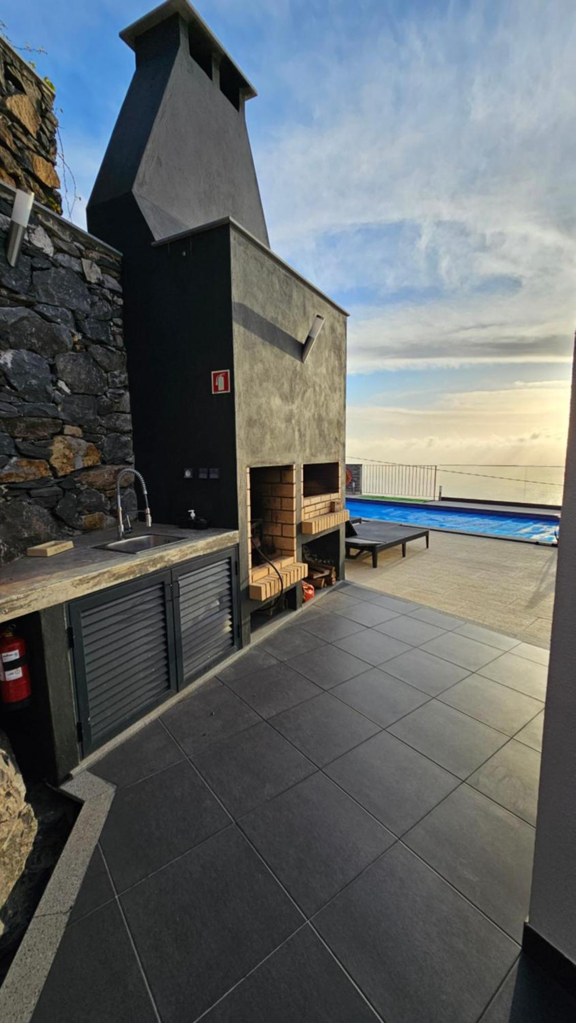 Majestic Seaview Villa Faja da Ovelha Bagian luar foto